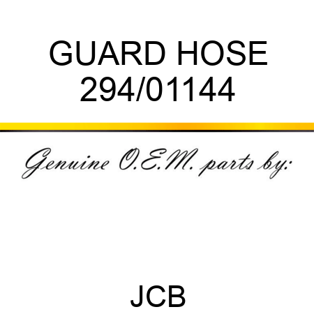 GUARD HOSE 294/01144