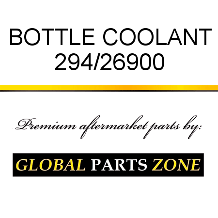 BOTTLE COOLANT 294/26900