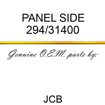 PANEL SIDE 294/31400
