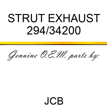 STRUT EXHAUST 294/34200