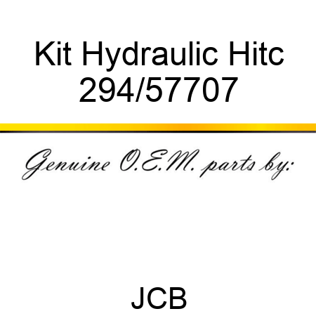Kit Hydraulic Hitc 294/57707