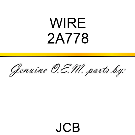 WIRE 2A778