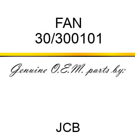 FAN 30/300101