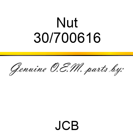 Nut 30/700616