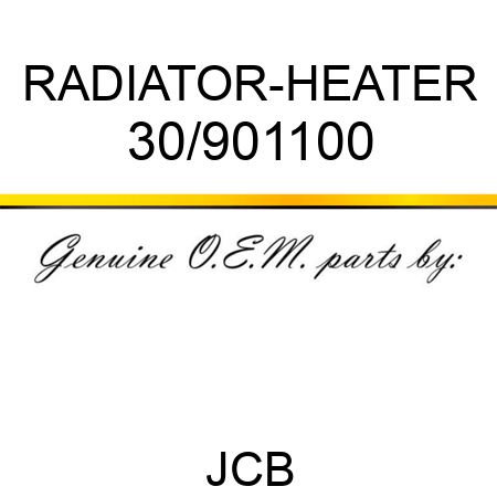RADIATOR-HEATER 30/901100