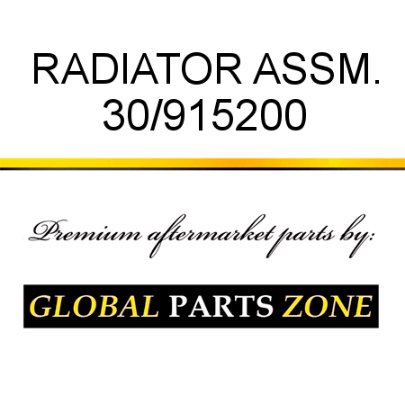 RADIATOR ASSM. 30/915200