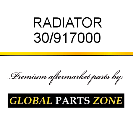 RADIATOR 30/917000