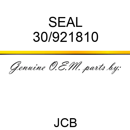 SEAL 30/921810