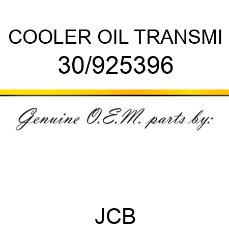 COOLER OIL TRANSMI 30/925396