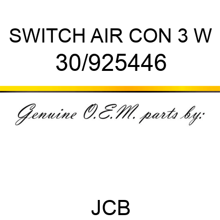 SWITCH AIR CON 3 W 30/925446