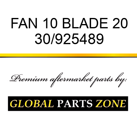 FAN 10 BLADE 20 30/925489