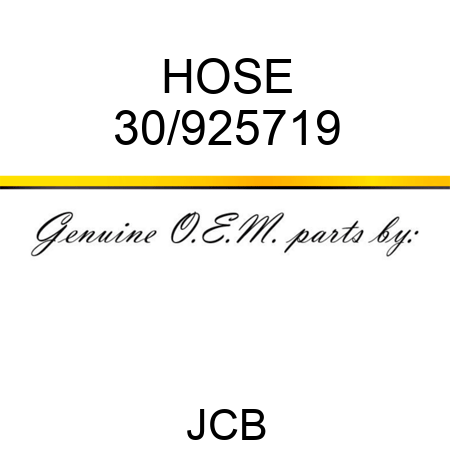 HOSE 30/925719