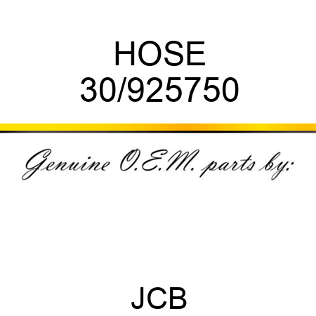 HOSE 30/925750
