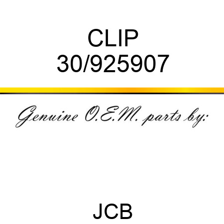 CLIP 30/925907