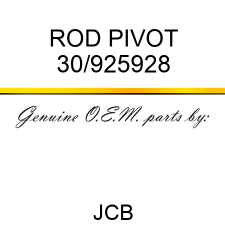 ROD PIVOT 30/925928