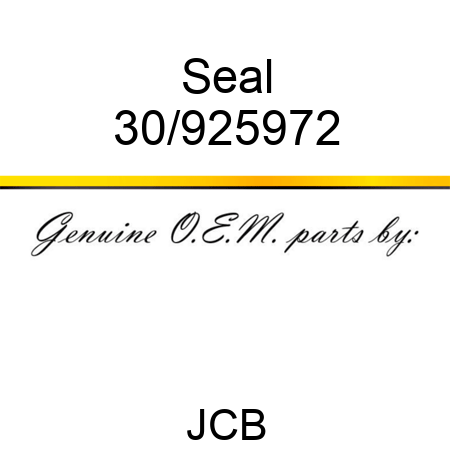 Seal 30/925972
