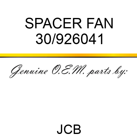 SPACER FAN 30/926041