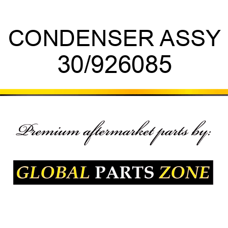 CONDENSER ASSY 30/926085