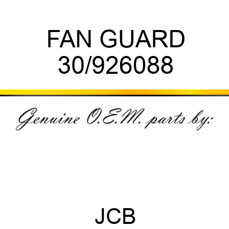 FAN GUARD 30/926088