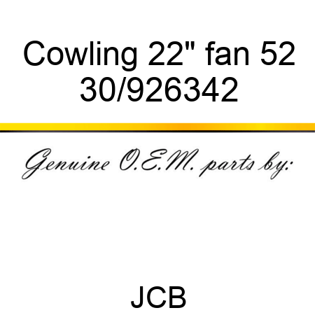 Cowling 22
