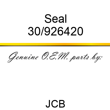 Seal 30/926420