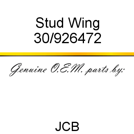 Stud, Wing 30/926472