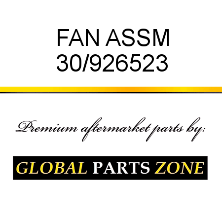 FAN ASSM 30/926523