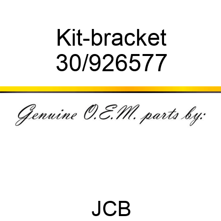 Kit-bracket 30/926577