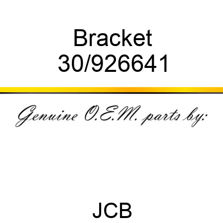 Bracket 30/926641