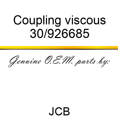 Coupling viscous 30/926685