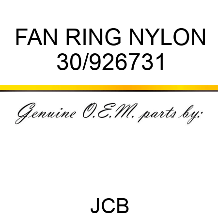 FAN RING NYLON 30/926731