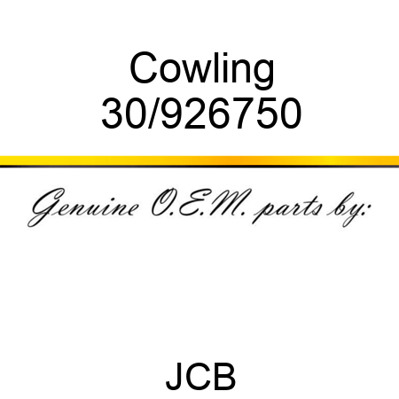 Cowling 30/926750