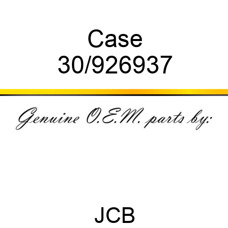 Case 30/926937
