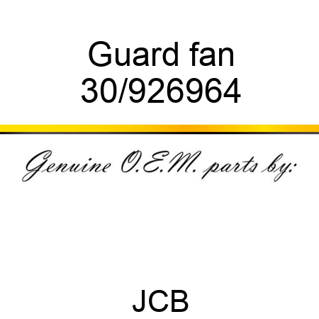 Guard fan 30/926964