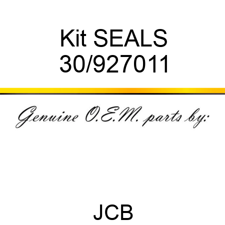 Kit SEALS 30/927011