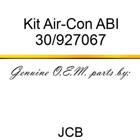 Kit Air-Con ABI 30/927067