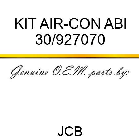 KIT, AIR-CON ABI 30/927070