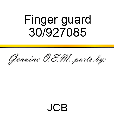 Finger guard 30/927085
