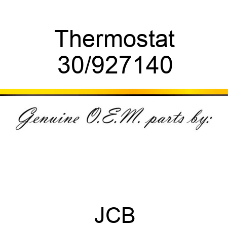 Thermostat 30/927140