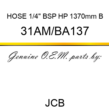 HOSE 1/4
