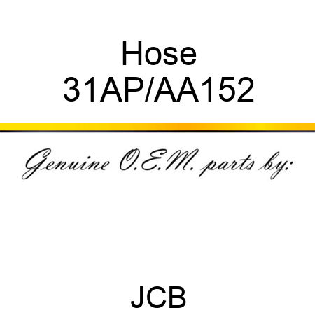 Hose 31AP/AA152