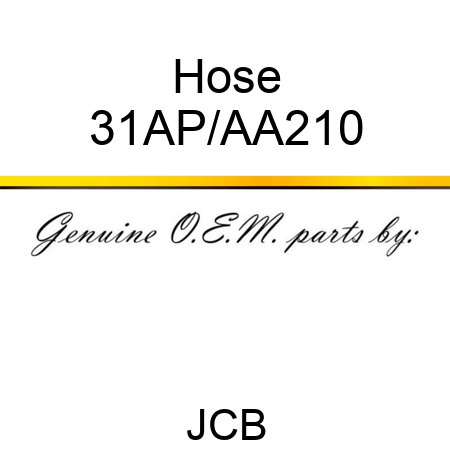 Hose 31AP/AA210