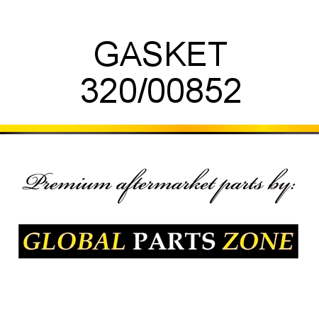 GASKET 320/00852