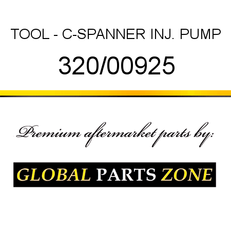 TOOL - C-SPANNER INJ. PUMP 320/00925