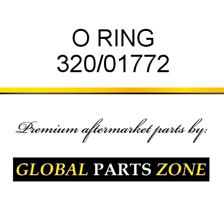 O RING 320/01772