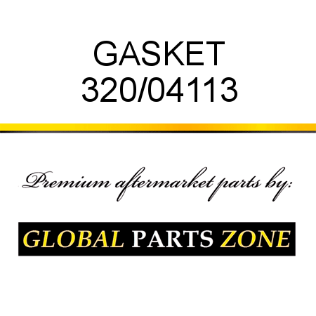 GASKET 320/04113