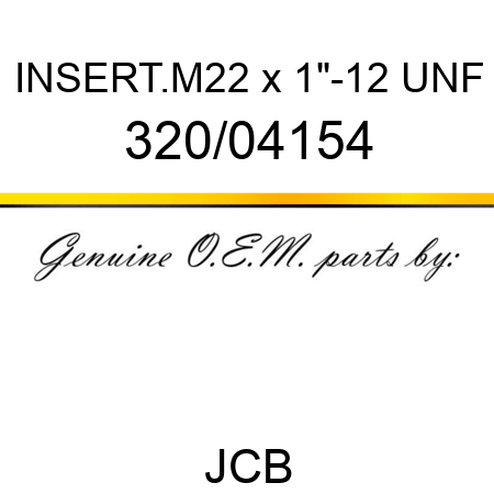 INSERT.M22 x 1
