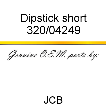 Dipstick, short 320/04249
