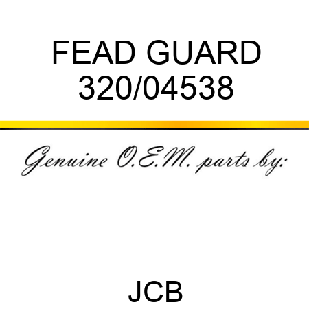 FEAD GUARD 320/04538
