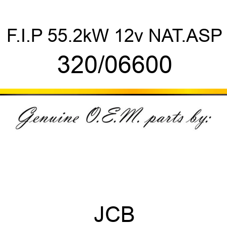F.I.P 55.2kW 12v NAT.ASP 320/06600